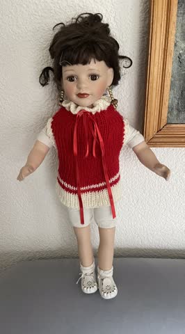 PUPPENKLEIDUNG STRICK
