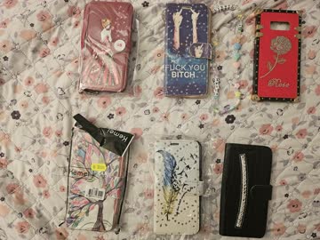 6 x Handyhüllen Samsung Galaxy S8 und eine universal Hülle