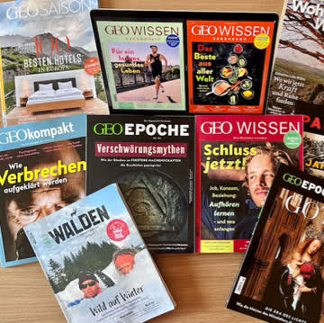 Suche Zeitschriften (Geo / History / etc,)