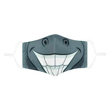 Stoffmaske Kinder / Monster / Neu / 1 Stück