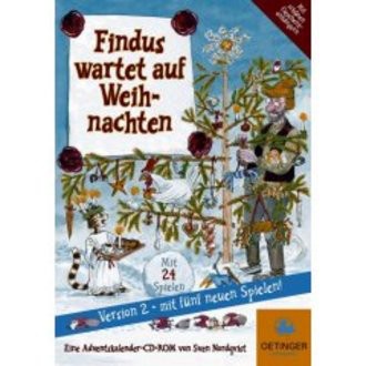 Findus wartet auf Weihnachten