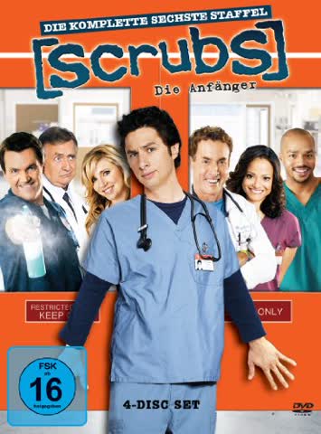 Scrubs: Die Anfänger - Die komplette sechste Staffel [4 DVDs]