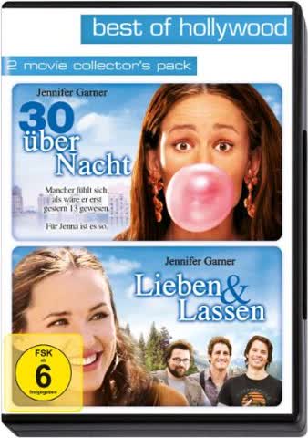 30 über Nacht/Lieben und lassen - Best of Hollywood (2 DVDs)