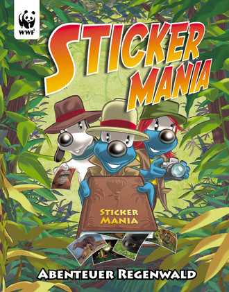 Stickermania - 011 - Rote Fledermaus