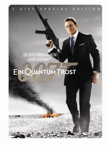 James Bond 007 - Ein Quantum Trost (Special Edition, 2-Disc Wende-Steelbook) [2 DVDs]