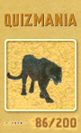 Quizmania - 086 - Schwarzer Panther Quizkarte