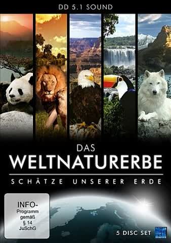 Das Weltnaturerbe - Schätze unserer Erde (5 Disc-Set)