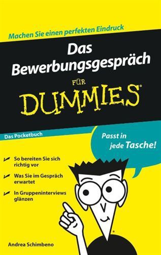 Das Bewerbungsgespräch Für Dummies, Das Pocketbuch