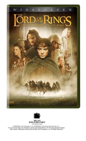 Lord of Rings: Fellowship of Ring [DVD] [2001] [Region 1] [US Import] [NTSC]