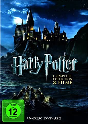 Harry Potter - Complete Collection (DVD) Alle 8 Filme in einer BOX 16-DVDs [Import germany]