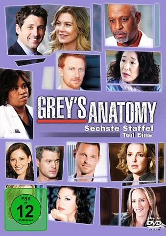 Grey's Anatomy: Die jungen Ärzte - Sechste Staffel, Teil Eins [3 DVDs]