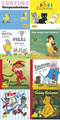 Pixi-Serie Nr. 185: Pixis Bilderbuch-Klassiker: 8 x 8 Stück
