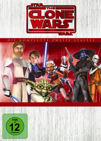 Star Wars: The Clone Wars - Die komplette zweite Staffel [4 DVDs]