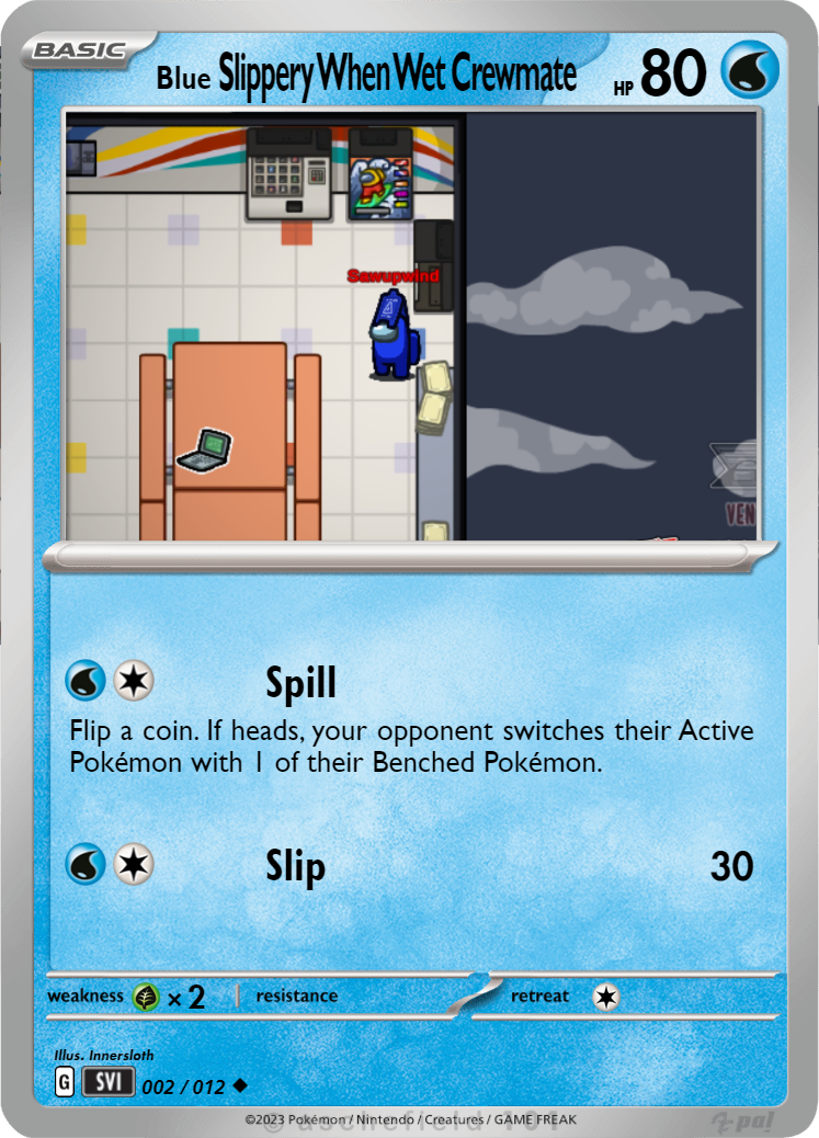 Slippery When Wet Crewmate Darthren2603