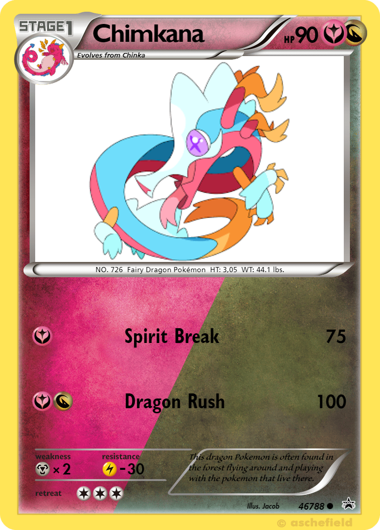 Chimkana - Jack_Gamers90 | Pokécardmaker.net