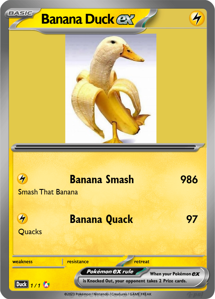 Banana Duck Kactus1017