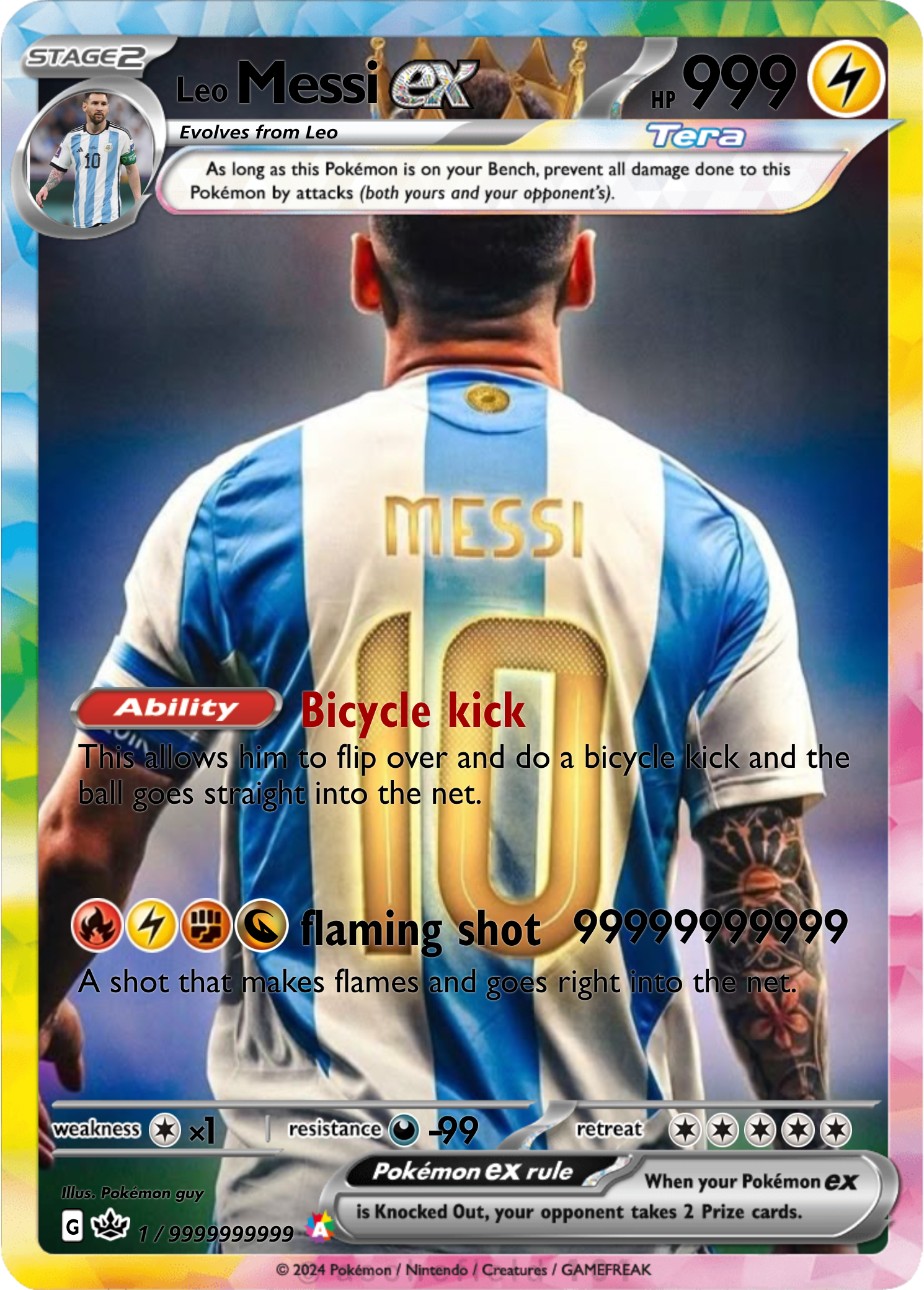 ポケモン - messi Lionel Messi Pokémon Card Argentina Full Art | eBay