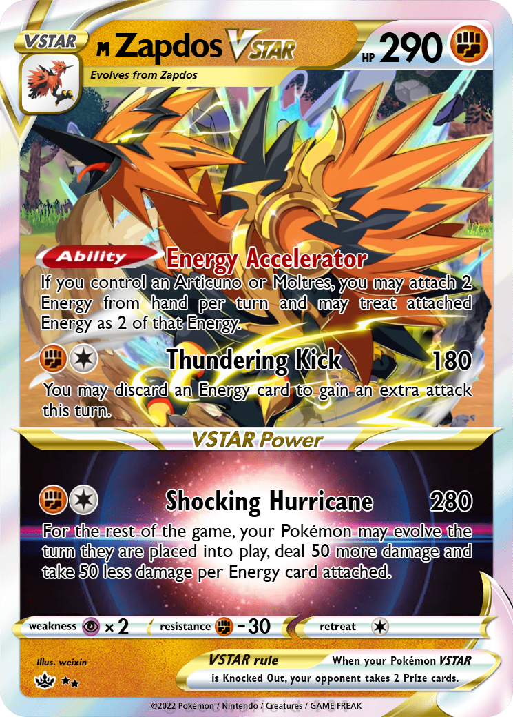Zapdos - PoketrGerman | Pokécardmaker.net