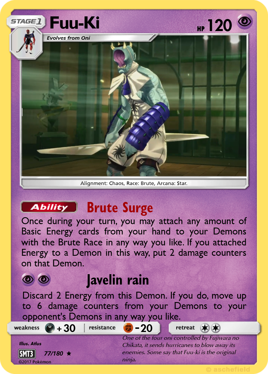 Fuu-Ki - Qman4001 | Pokécardmaker.net