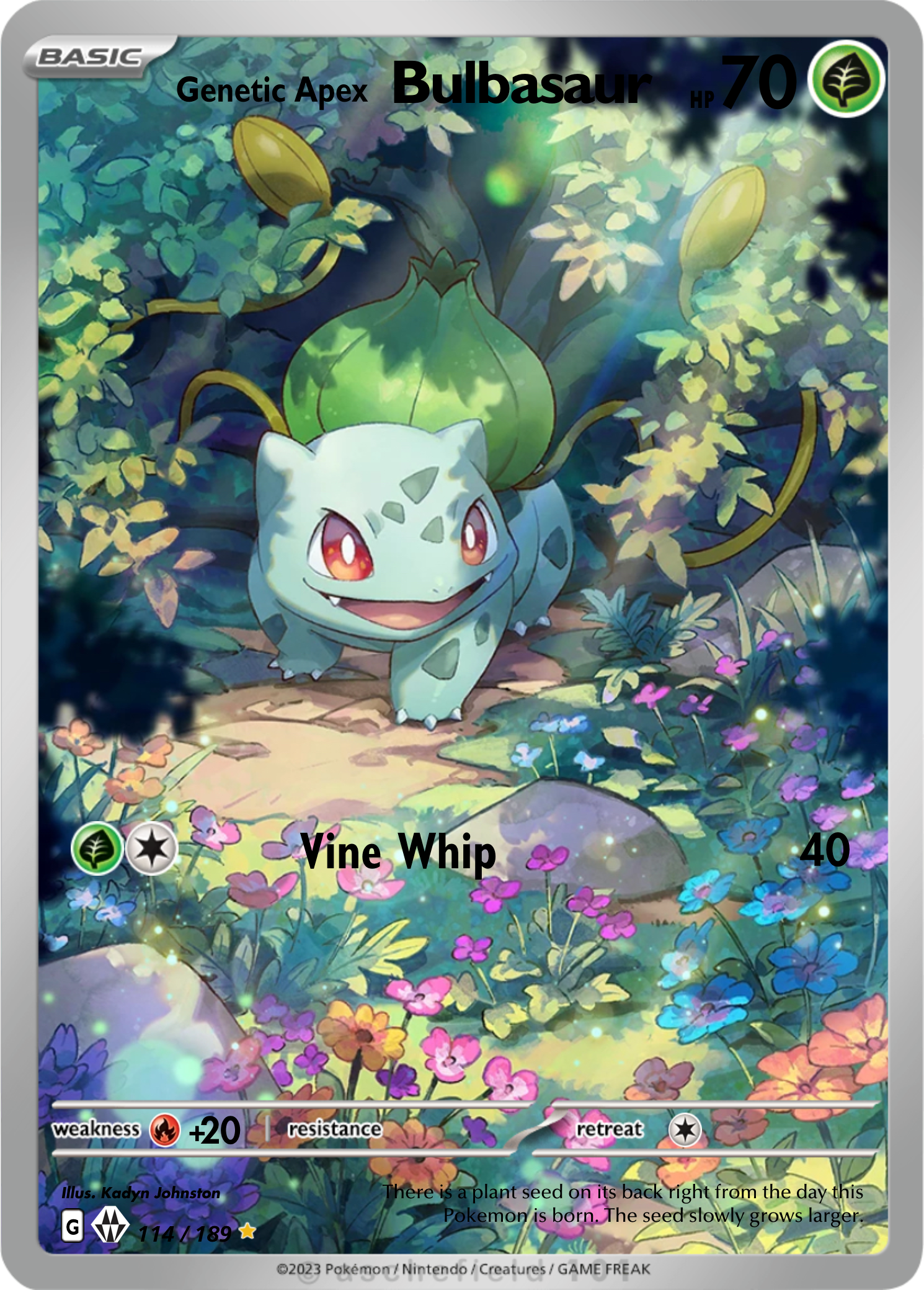 Bulbasaur - Shinkudo15 | Pokécardmaker.net