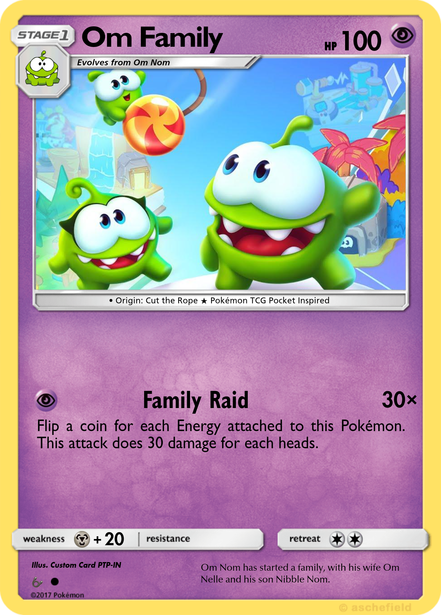 ☺︎tomo☺︎ Om Family - Tomo | Pokécardmaker.net