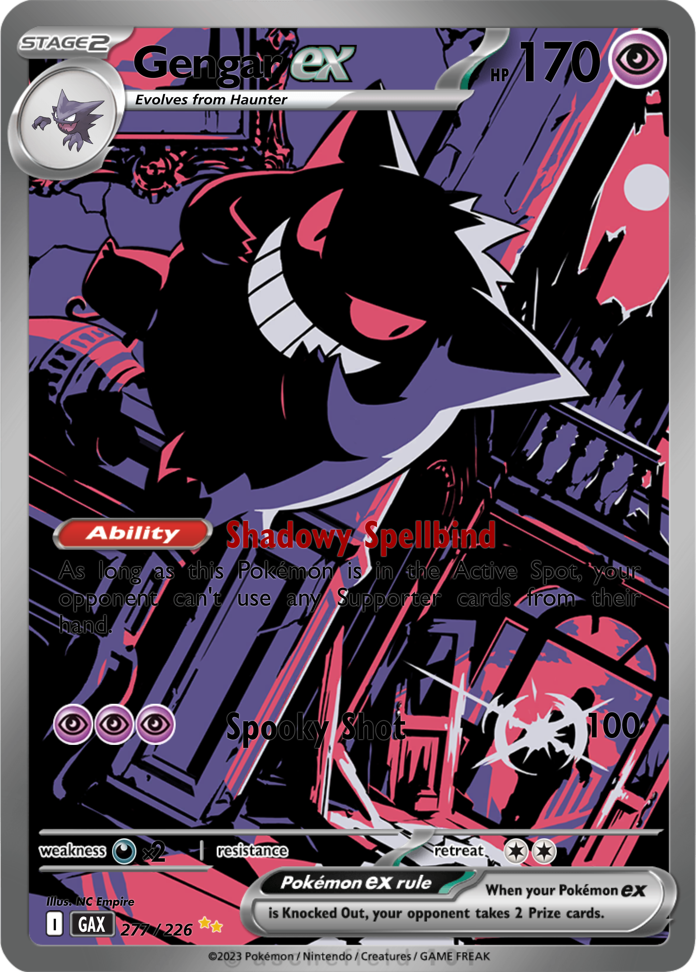 gengar manipulate poke-power  eシリーズ　英語 SWSH Promo SWSH052 Gengar | Magic Madhouse