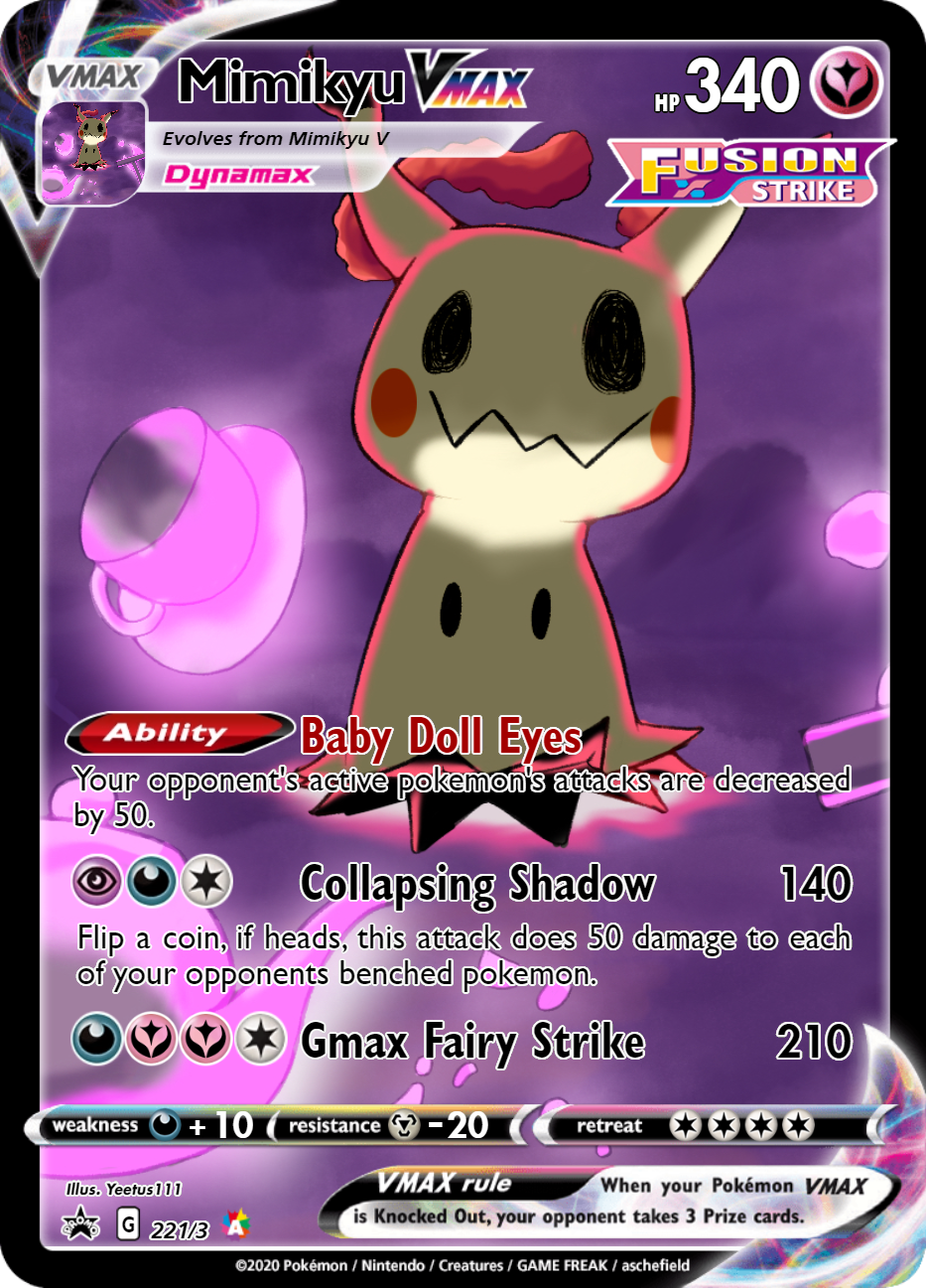 Mimikyu - YEETUS11111 | Pokécardmaker.net
