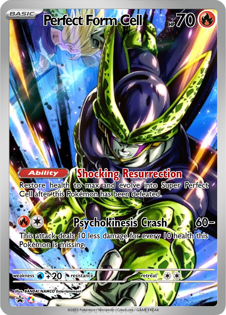 Perfect Form Cell - Yajirobe | Pokécardmaker.net