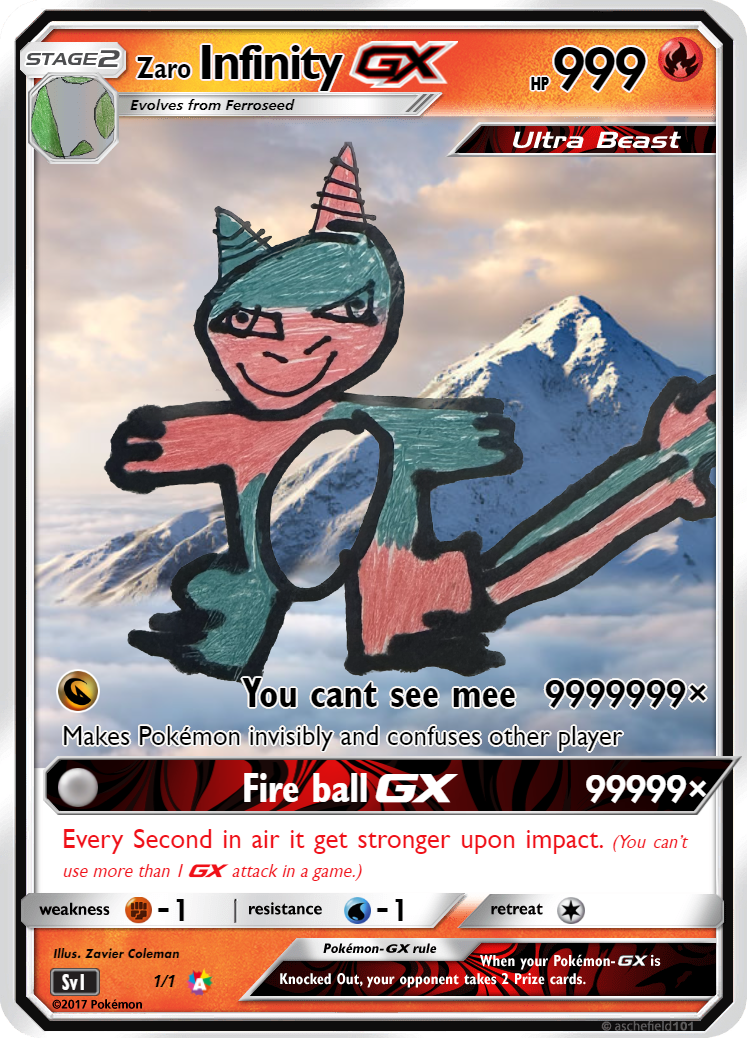 Infinity - Zaviercoleman | Pokécardmaker.net