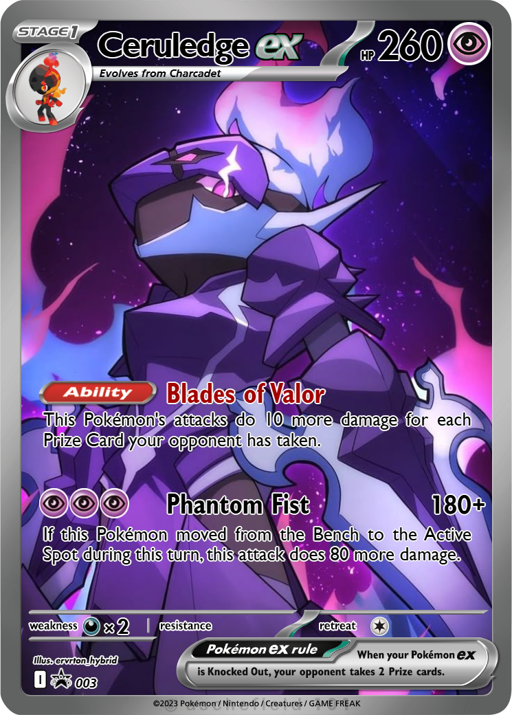 Ceruledge - ZeroAce | Pokécardmaker.net