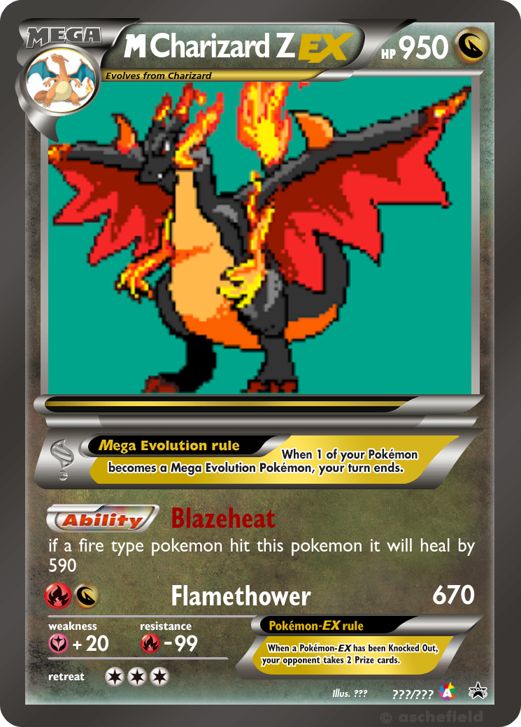 Charizard Z - jamarifortwo | Pokécardmaker.net