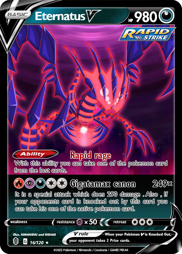 ★PSA10★【かがやくムゲンダイナ/K】ETERNATUS 115/172 Radiant Eternatus K 115/172 s12a VSTAR Universe Pokemon Card