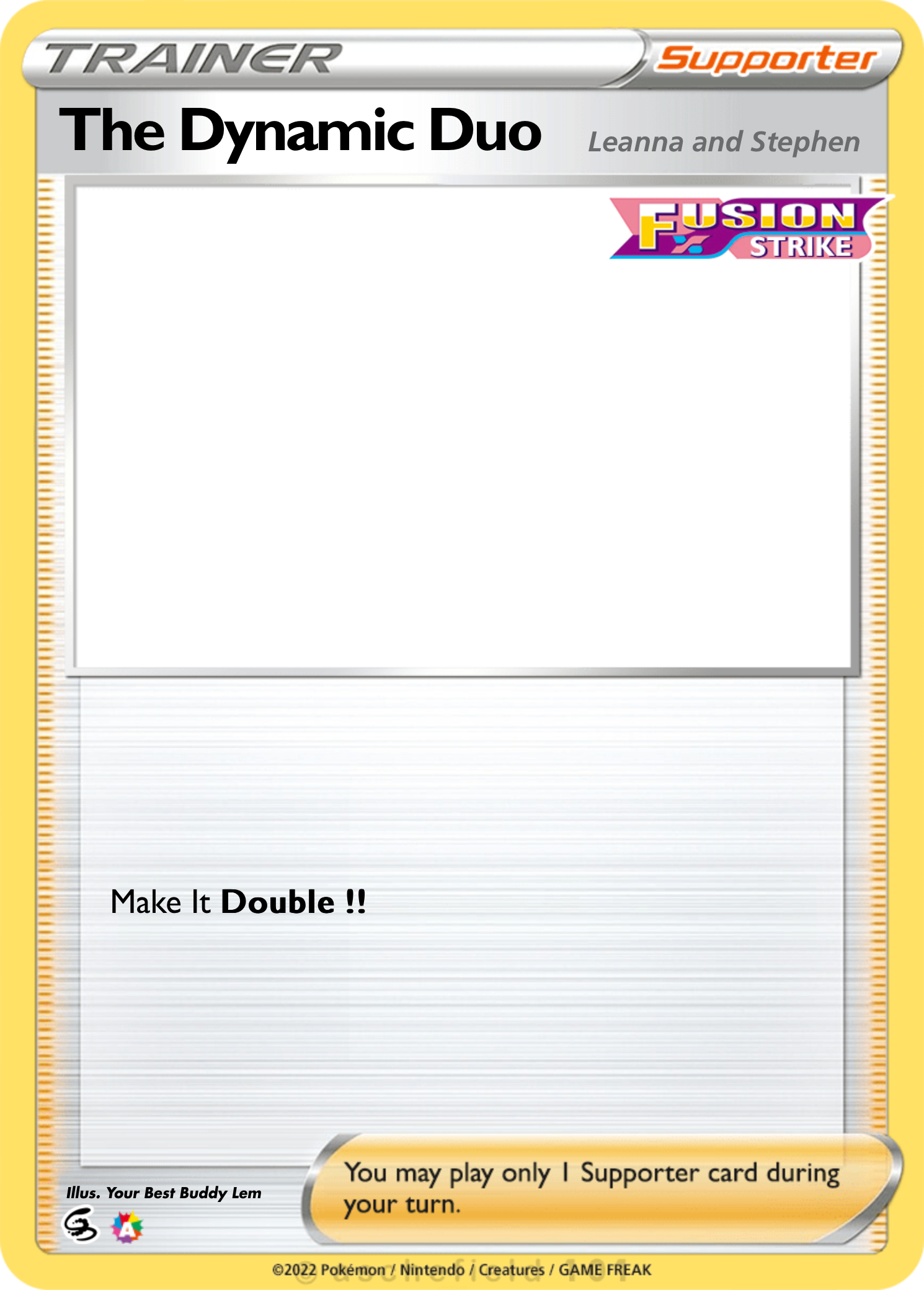 The Dynamic Duo - leamma | Pokécardmaker.net
