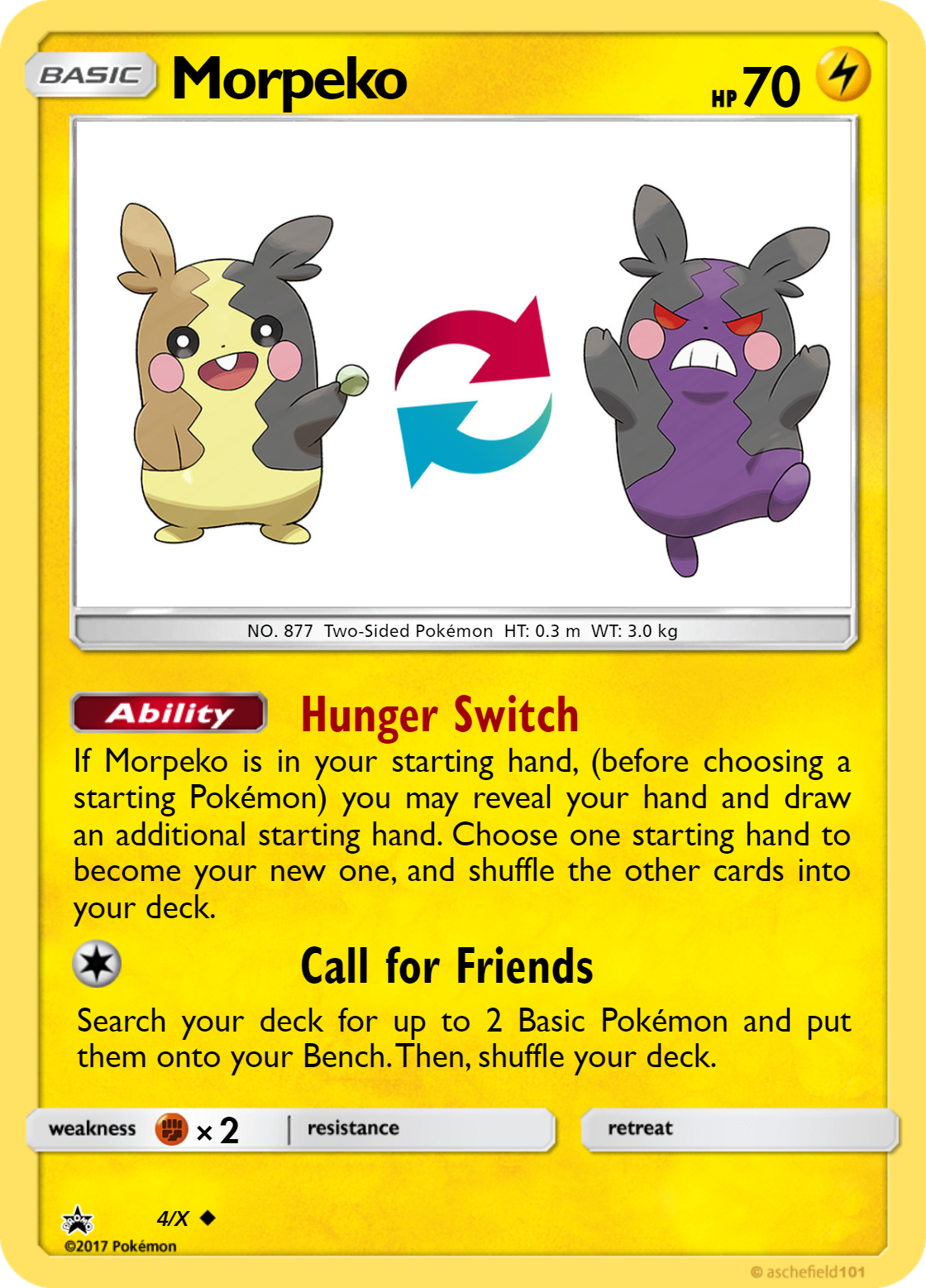 Morpeko - mrsodaking | Pokécardmaker.net