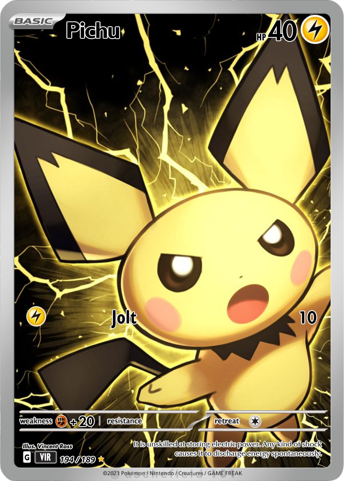 Pichu - vincentross744 | Pokécardmaker.net