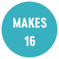 makes 16