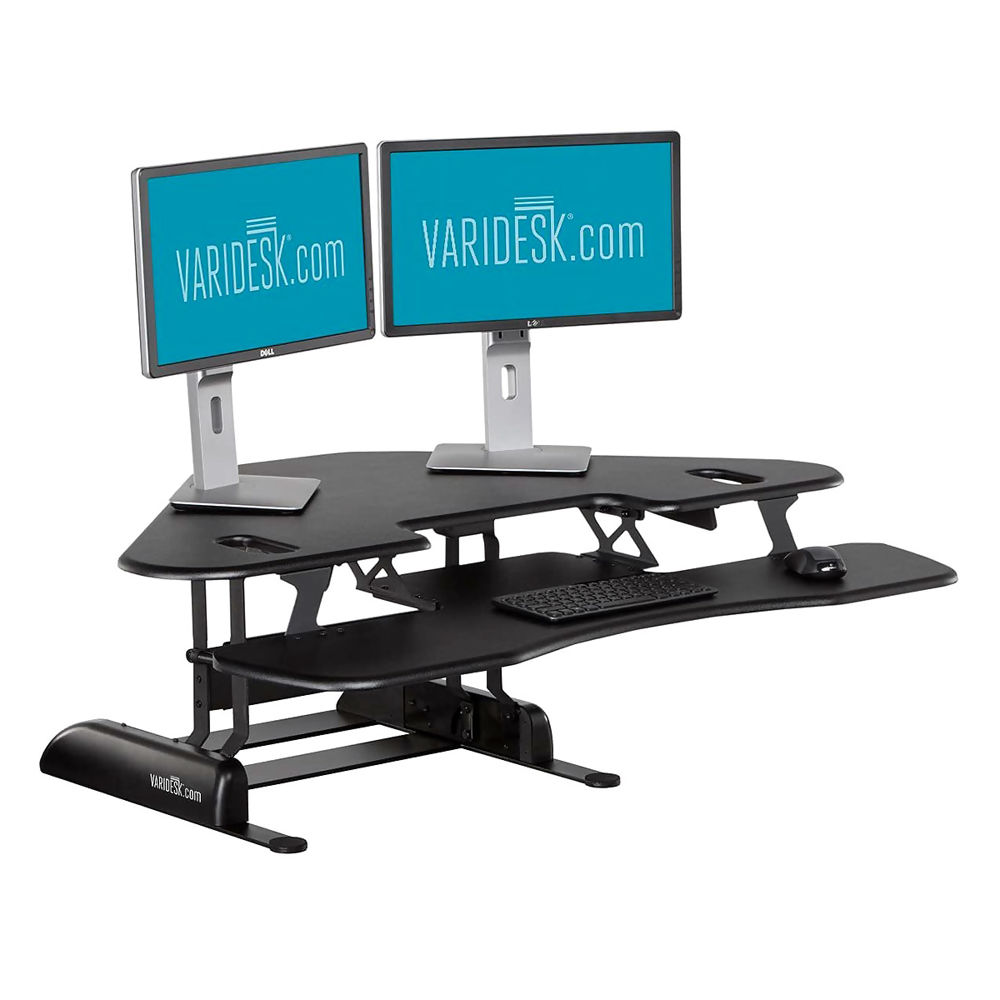 VARIDESK Cube Corner 48 Standing Workstation