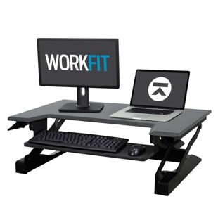 Ergotron WorkFit-T Sit-Stand Desktop Workstation