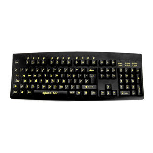 Accuratus 260 High Visibility Keyboard