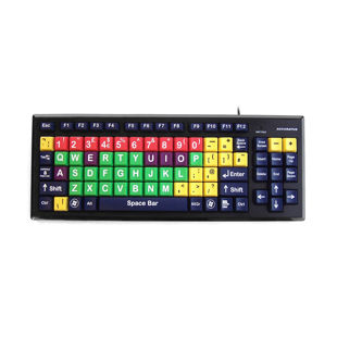 Accuratus Monster 2 Mixed Colour Keyboard