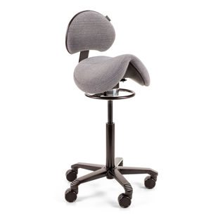 Score Jumper Balance With Lumbar Support Office Saddle Chair