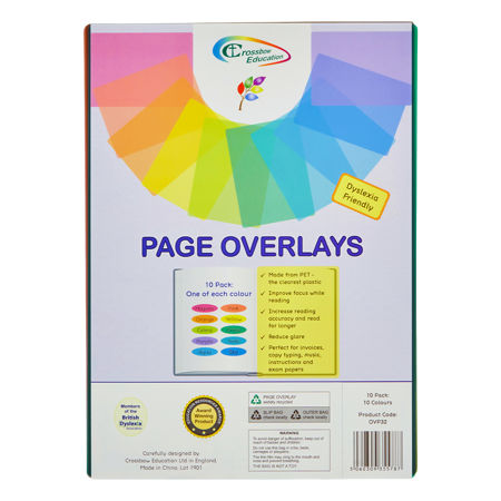 Coloured Page Overlays