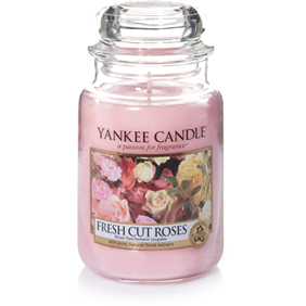 CLASSIC LARGE JAR FRESH CUT ROSES