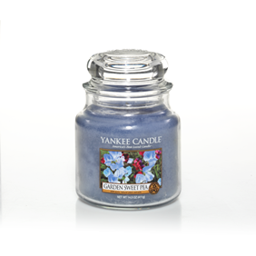 CLASSIC MEDIUM JAR GARDEN SWEET PEA