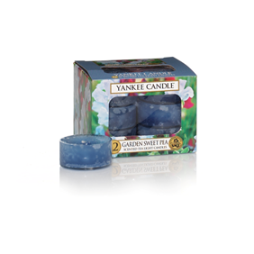 CLASSIC TEA LIGHTS GARDEN SWEET PEA