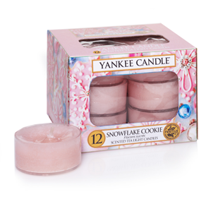 CLASSIC TEA LIGHTS SNOWFLAKE COOKIE