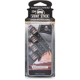 CAR VENT STICK BLACK COCONUT