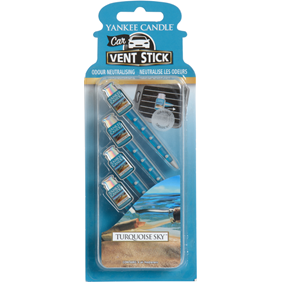 CAR VENT STICK TURQUOISE SKY