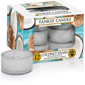 CLASSIC SCENTED TEA LIGHT COCONUT SPLASH