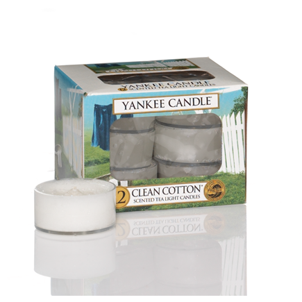 CLASSIC TEA LIGHTS CLEAN COTTON
